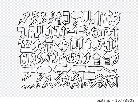 Hand drawn sketch arrow collection Hand drawn sketch arrow collection 10773908