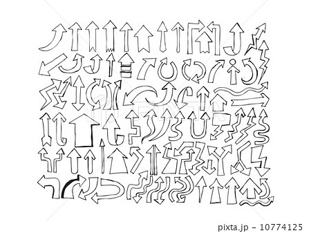 Hand drawn sketch arrow collection for your design Hand drawn sketch arrow collection for your design 10774125