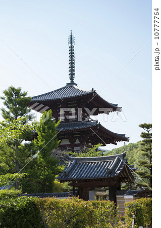 法輪寺の三重塔 10777764