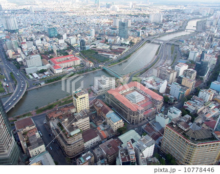ベトナム ホーチミン市 町並みの写真素材 ベトナム ホーチミン市 町並みの写真素材