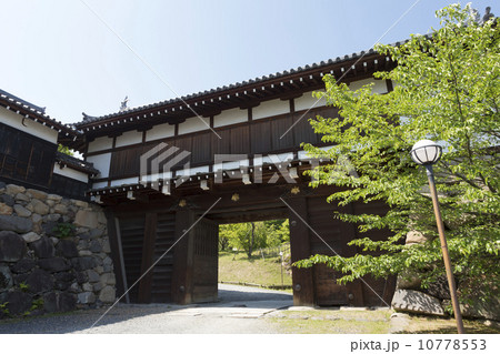 郡山城跡の大手門（梅林門） 10778553