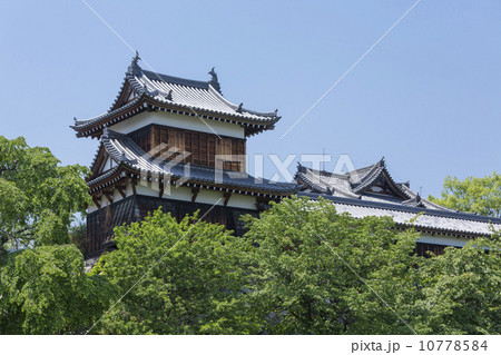 郡山城跡の大手向櫓 10778584