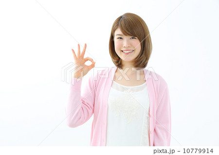 OK・若い女性 10779914