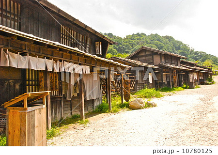 時代劇映画のセット「宿場町」（庄内映画村／山形県鶴岡市） 10780125