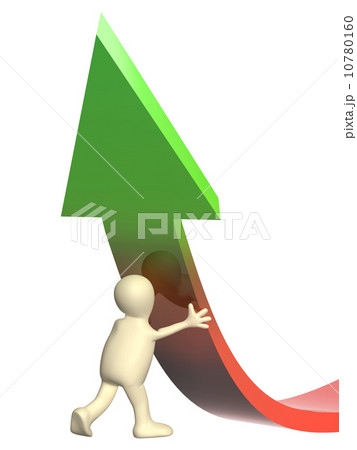 3d puppet, supporting an arrow 10780160