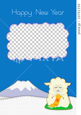 Winter sheep embroidery Winter sheep embroidery 10781350