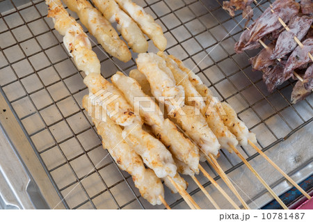 Roasted squid 10781487