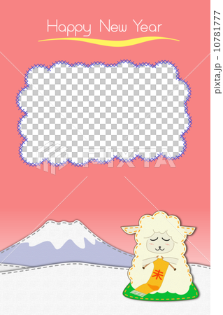 Winter sheep embroidery Winter sheep embroidery 10781777