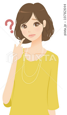 疑問を持つ女性 10782644