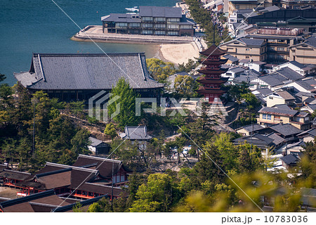 豊国神社　千畳閣と五重塔 10783036