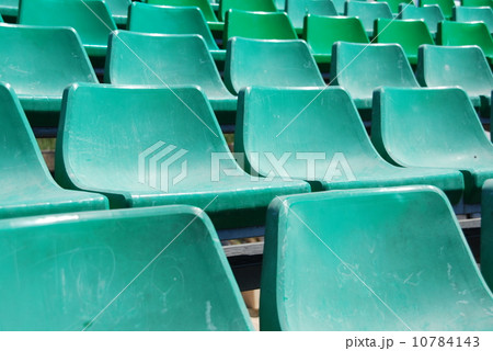 Stadium green seats 10784143