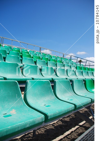 Stadium green bleachers 10784145