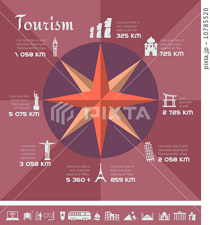 Travel Infographic Template. Travel Infographic Template. 10785520