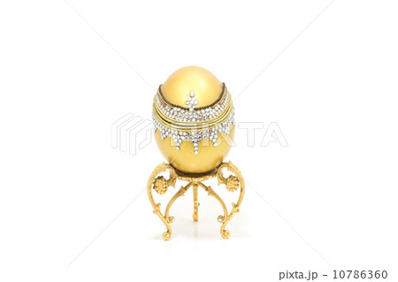 handmade golden egg wedding ring box 10786360