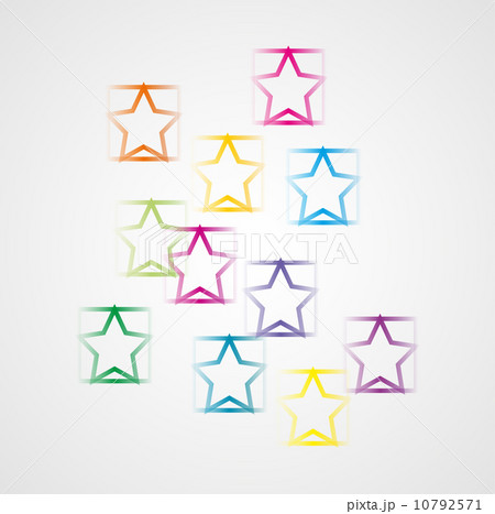 background with squares and stars 10792571