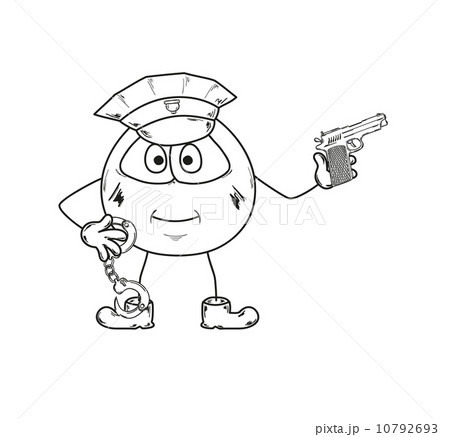 policeman sketch policeman sketch 10792693