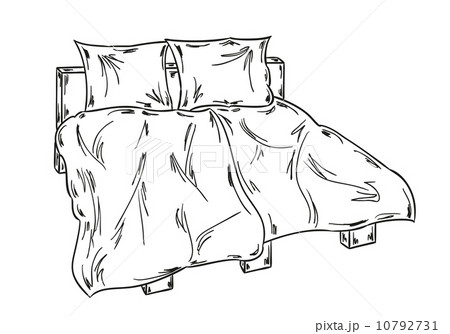 bed sketch 10792731