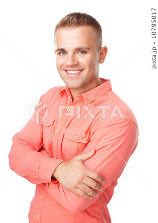 happy smiling young man happy smiling young man 10795017