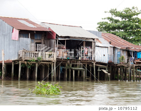 メコンデルタの風景 10795112