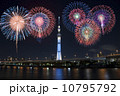 花火とスカイツリー(合成) 花火とスカイツリー(合成) 10795792