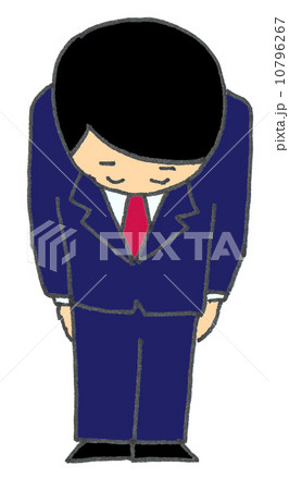 謝罪するサラリーマン 10796267