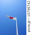 見上げる国旗 10796742