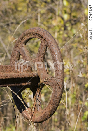 rusty pipeline valve 10796897