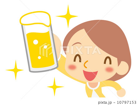 今日は飲むぞ!若い女性 今日は飲むぞ!若い女性 10797153