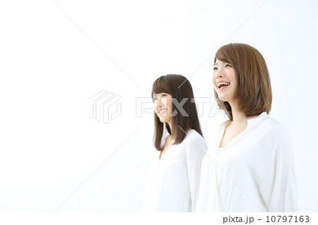 二人の若い女性・横顔 二人の若い女性・横顔 10797163