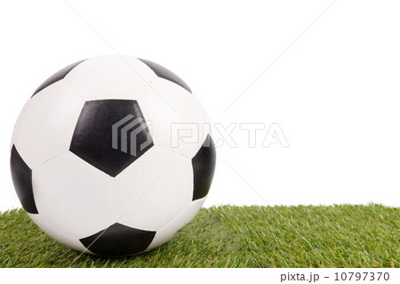 soccer ball on soccer field soccer ball on soccer field 10797370