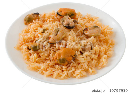 rice with mussels 10797950