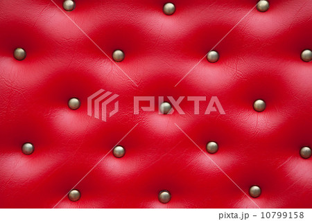 Luxury leather upholstry in red 10799158