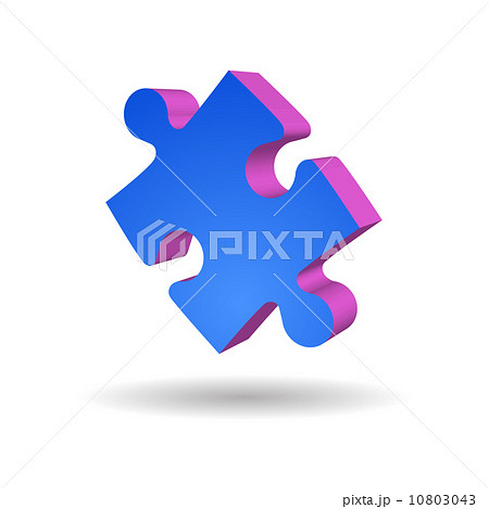 Puzzle Piece isolated Puzzle Piece isolated 10803043