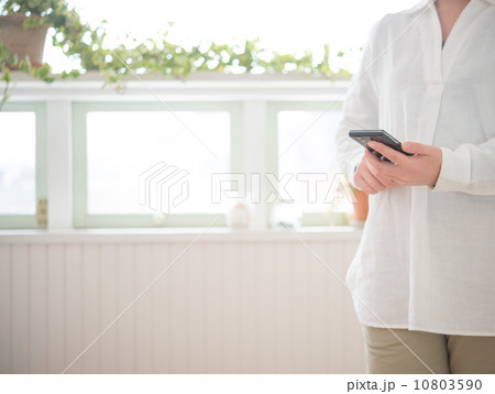 スマホを観る 10803590