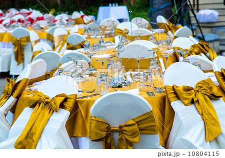 wedding chair and table setting for fine dining wedding chair and table setting for fine dining 10804115
