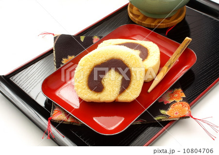 タルト 和菓子 郷土菓子 白背景 タルト 和菓子 郷土菓子 白背景 10804706