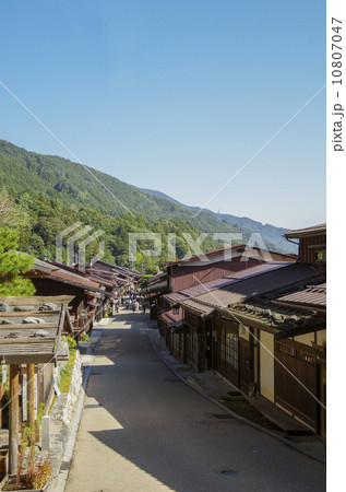中山道、奈良井宿の風景 中山道、奈良井宿の風景 10807047