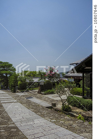 中山道の宿場町馬籠宿の風景 10807646