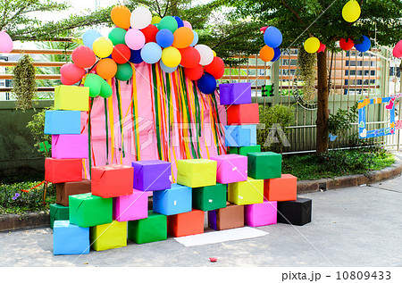 colorful balloon and backdrop background colorful balloon and backdrop background 10809433