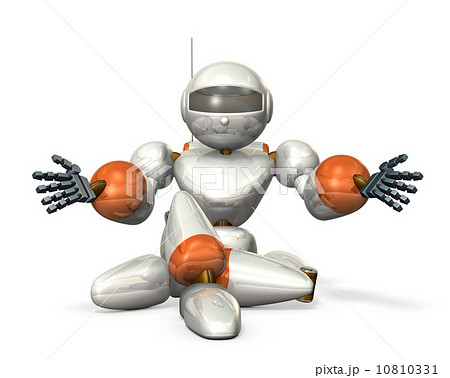手をひろげるロボット 10810331