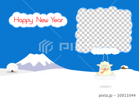 Sweep of winter sheep Sweep of winter sheep 10811044