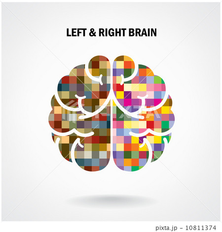 Creative left brain and right brain Creative left brain and right brain 10811374