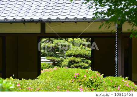 丈山苑　詩泉閣　南庭 10811458