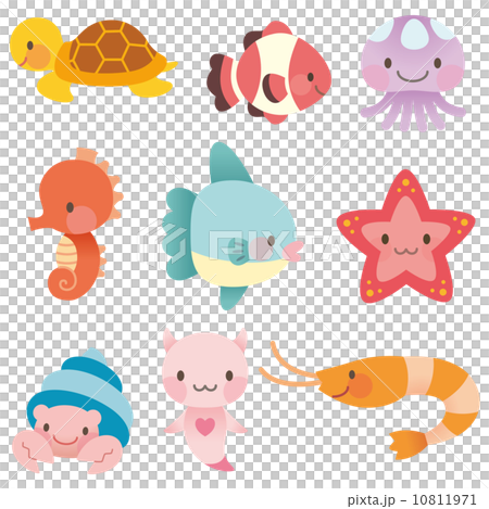 海　海の仲間　セット 10811971
