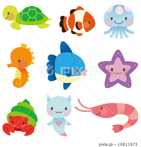 Ocean Companion Set Stock Illustration