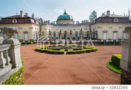 Courtyard of the castle Buchlovice 10812200