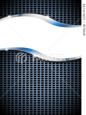 Metal Background with Metal Grid 10814139