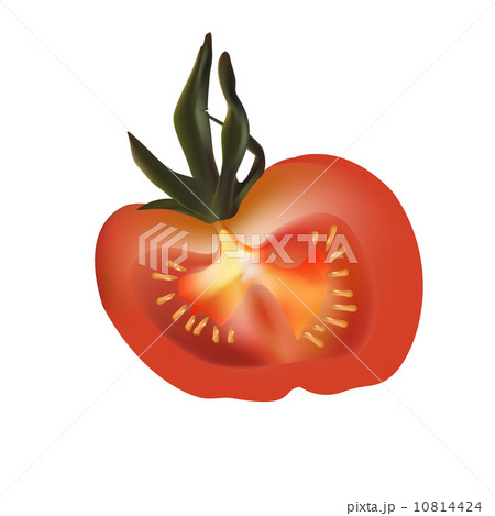 Red delicious tomato in the cut 10814424