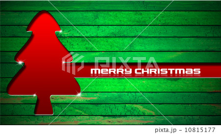 Red Christmas Tree 10815177