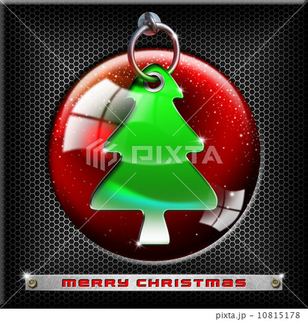 Technological Green Christmas Tree 10815178